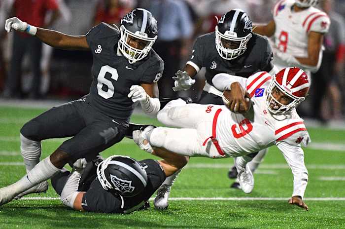 Young made his mark at Mater Dei by winning a state title as the first Black quarterback in the history of the storied high school program.